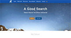 Desktop Screenshot of agoodsearch.com