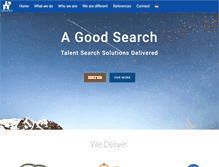 Tablet Screenshot of agoodsearch.com